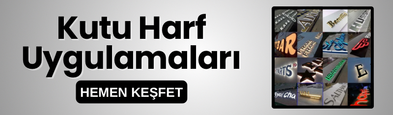 Kutu Harf Uygulamaları